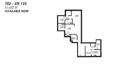 702 E Bell Rd, Phoenix, AZ for lease Floor Plan- Image 1 of 1