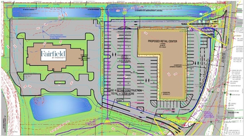 1011 N Old Trl, Selinsgrove, PA à louer - Plan de site - Image 2 de 3