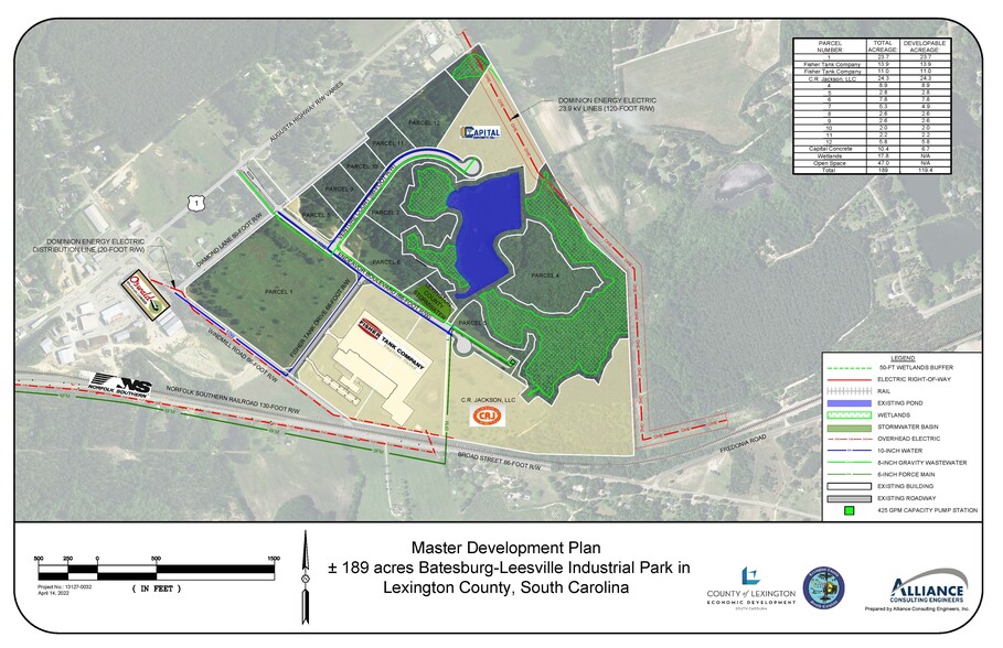 104 Fisher Tank Rd, Leesville, SC à vendre - Plan de site - Image 1 de 5