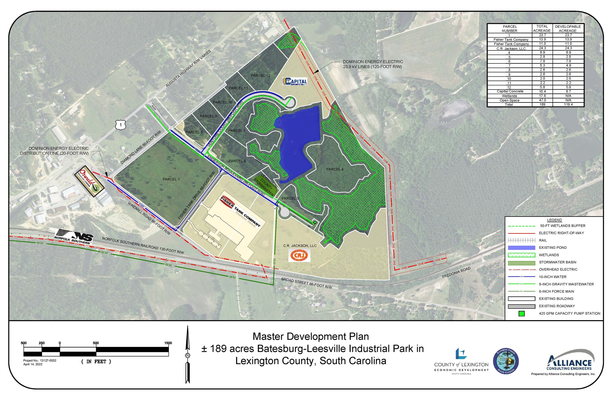 104 Fisher Tank Rd, Leesville, SC à vendre Plan de site- Image 1 de 6