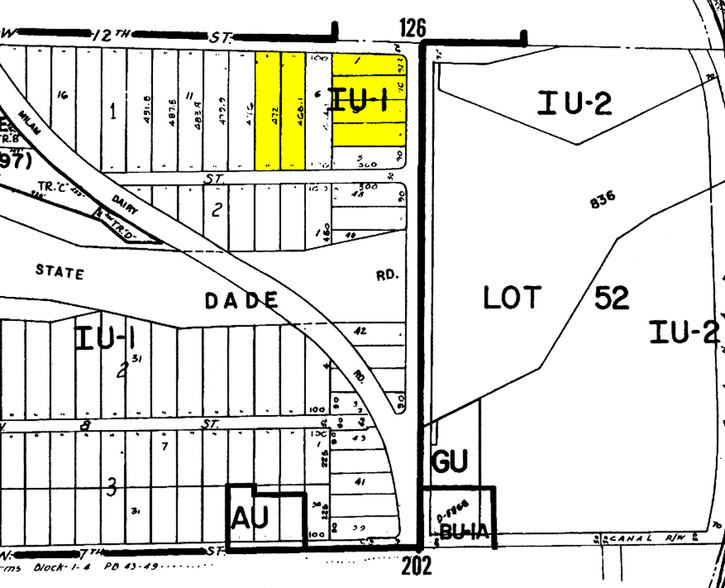 7270 NW 12th St, Miami, FL à vendre - Plan cadastral - Image 1 de 1