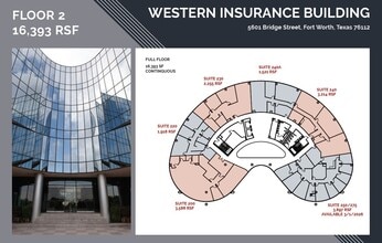 5601 Bridge St, Fort Worth, TX à louer Plan d’étage- Image 1 de 1