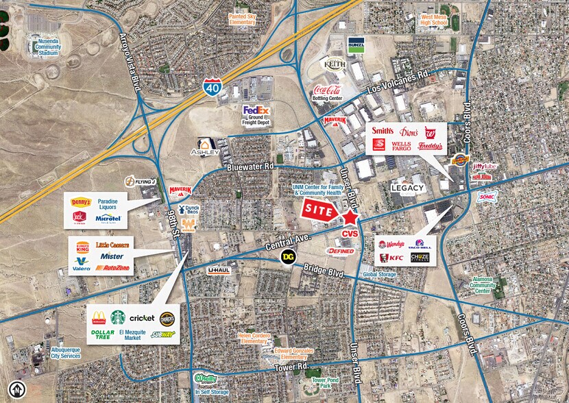 7911 Central Ave NE, Albuquerque, NM for lease - Building Photo - Image 2 of 6