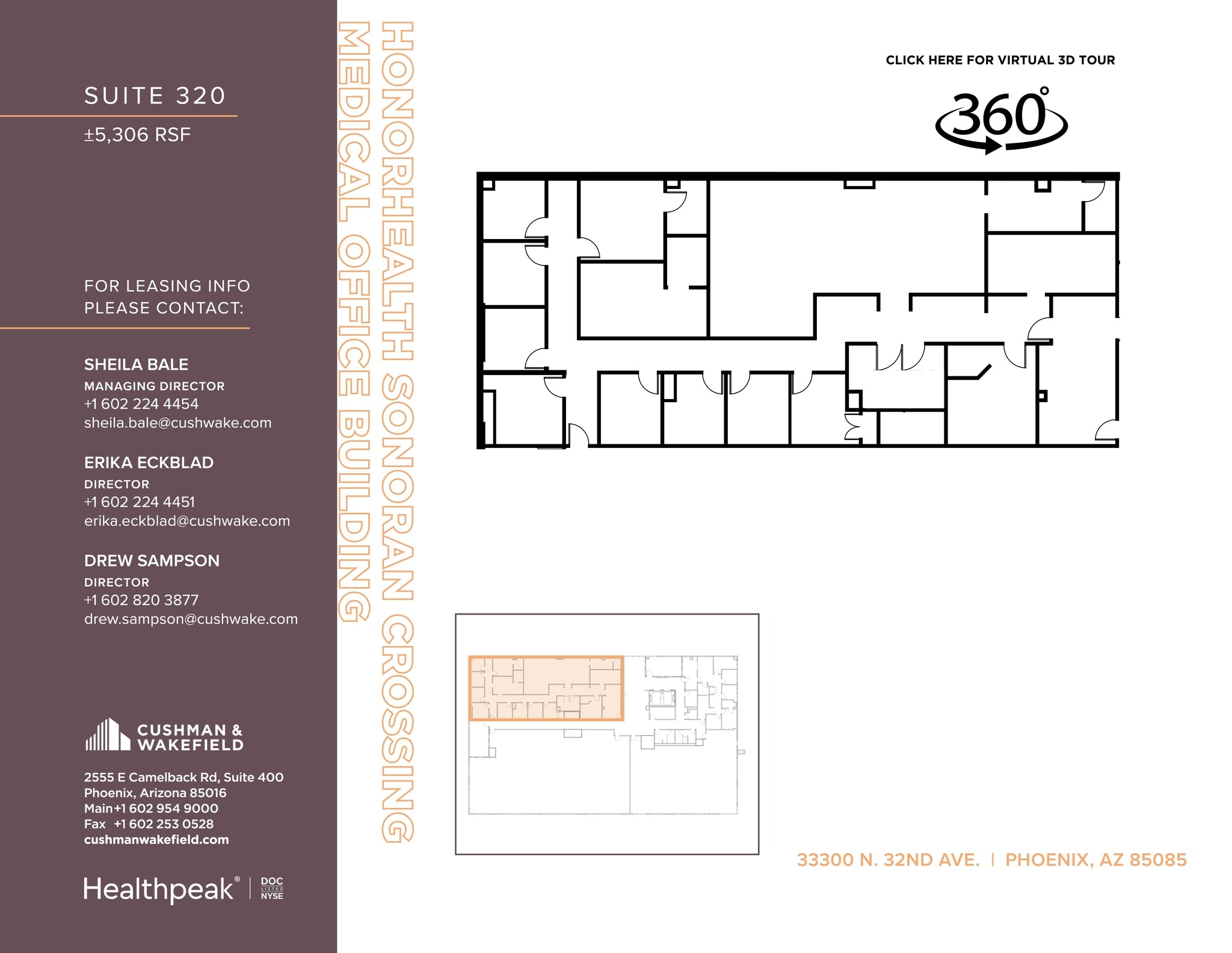 33300 N 32nd Ave, Phoenix, AZ for lease Site Plan- Image 1 of 1