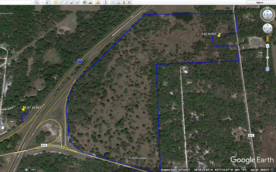 146 Acres I-75 Interchange Land, Bushnell, FL à vendre - Photo du b timent - Image 3 de 23