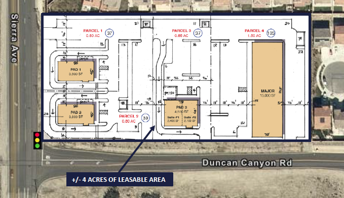 Sierra, Fontana, CA for sale Site Plan- Image 1 of 1