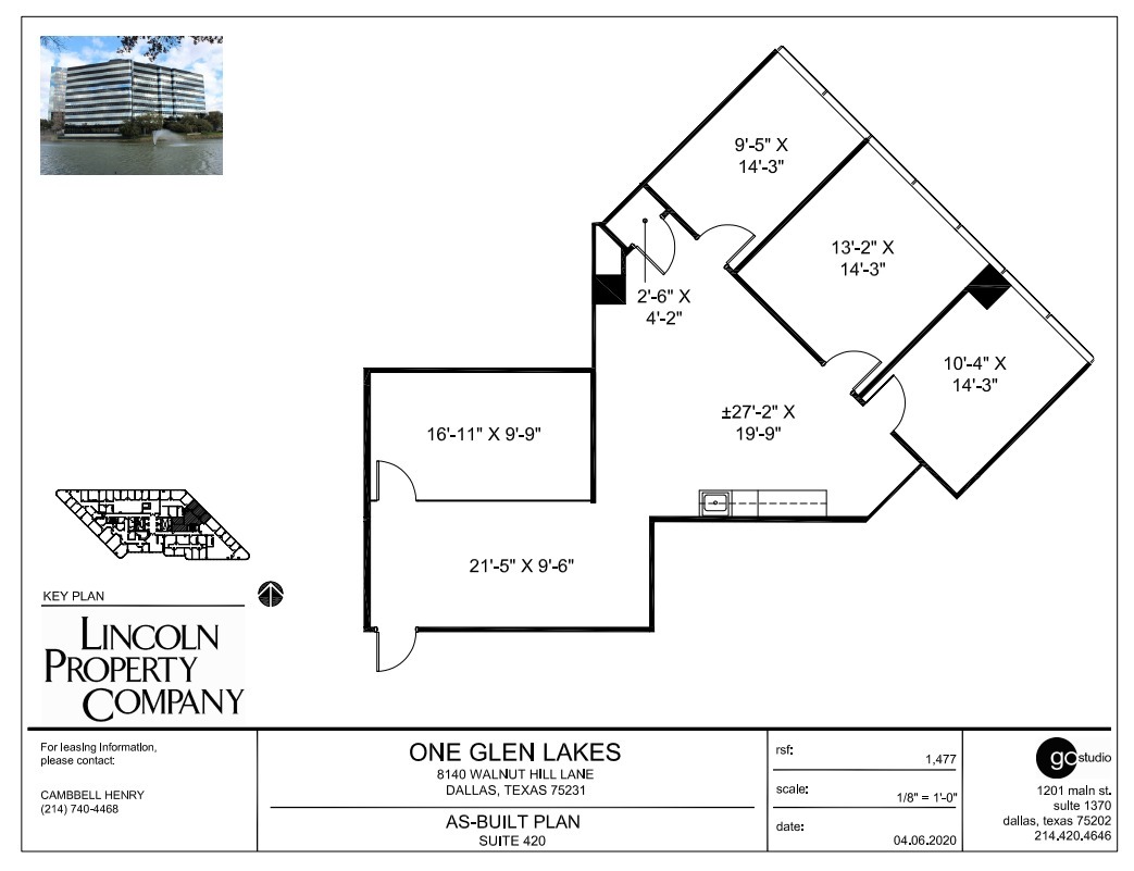 8140 Walnut Hill Ln, Dallas, TX for lease Floor Plan- Image 1 of 1