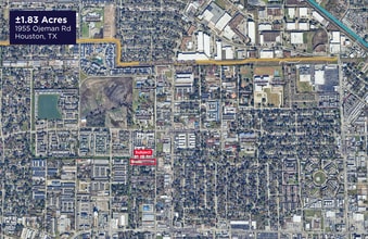 1955 Ojeman Rd, Houston, TX - AERIAL  map view - Image1