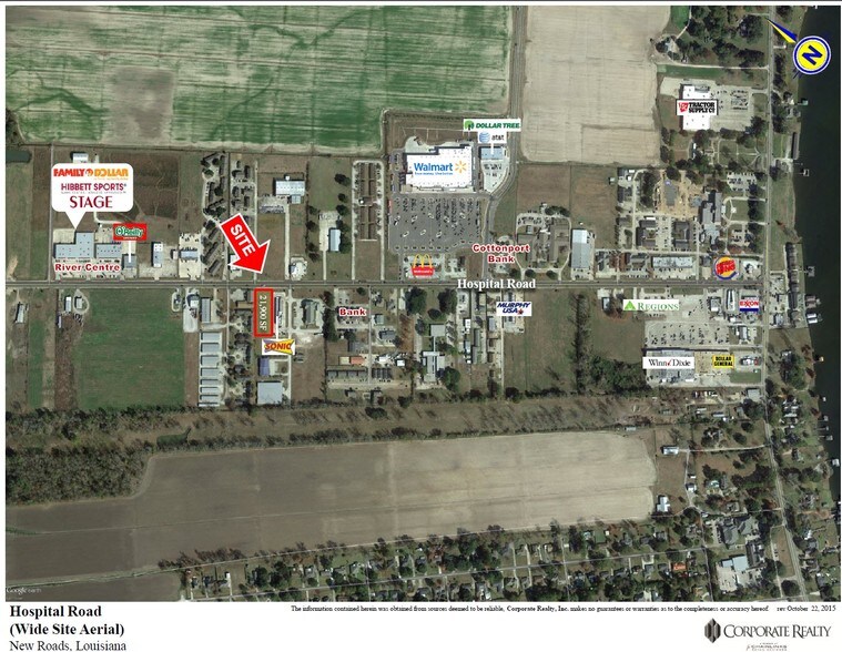 925 Hospital Rd, New Roads, LA à vendre - Photo principale - Image 2 de 4