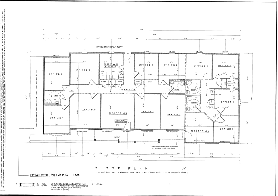2611 Commons Blvd, Augusta, GA à louer Plan d’étage- Image 1 de 1