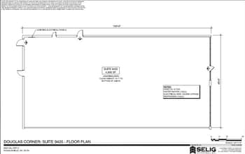 9421-9459 Highway 5, Douglasville, GA à louer Plan d’étage- Image 1 de 1