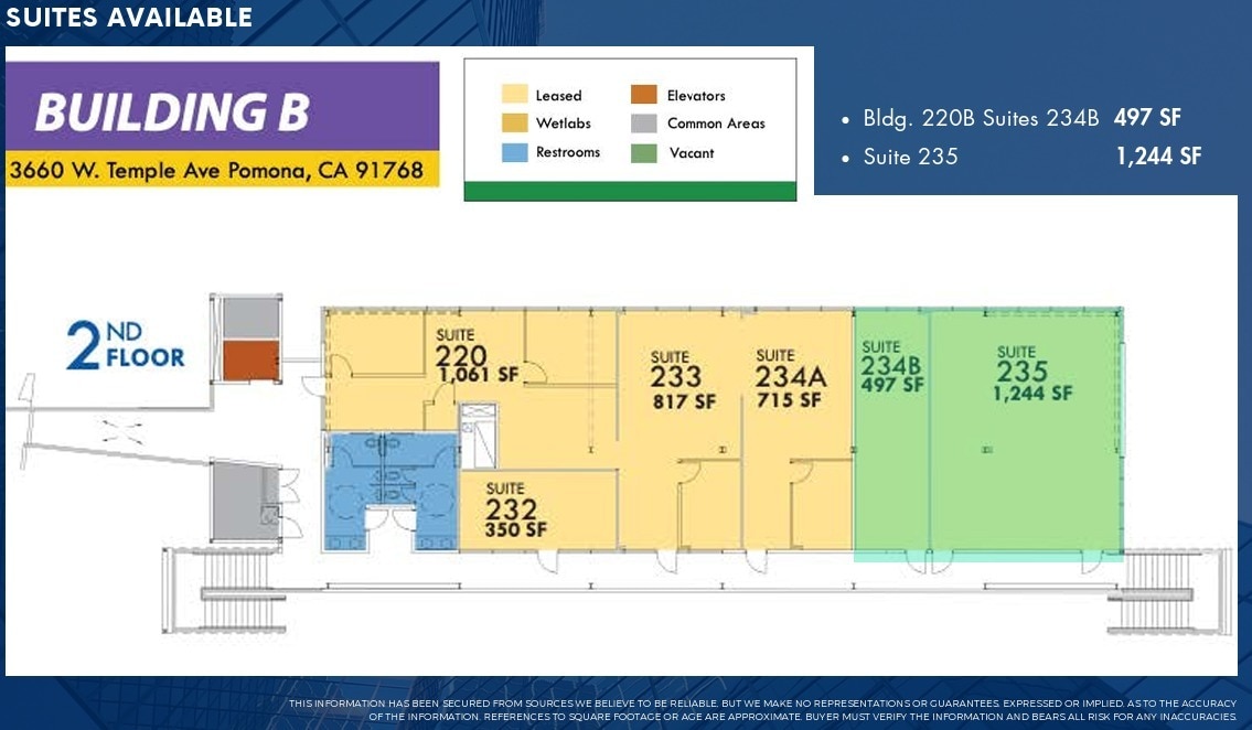 3670 W Temple Ave, Pomona, CA for lease Floor Plan- Image 1 of 1