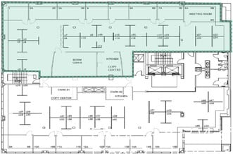 540 12th Ave SW, Calgary, AB à louer Plan d’étage- Image 2 de 4