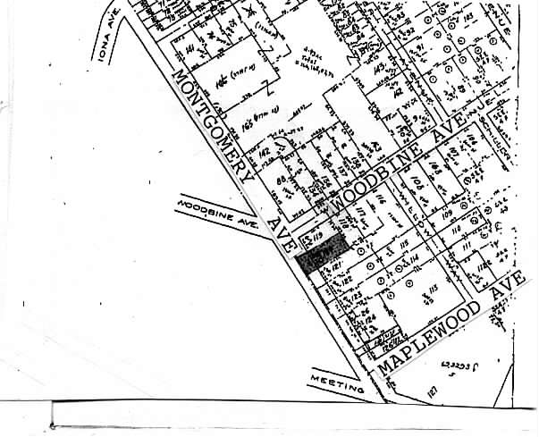 733 Montgomery Ave, Narberth, PA à louer - Plan cadastral - Image 3 de 7