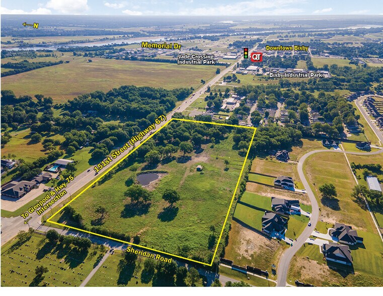 6590 E 151st St, Bixby, OK à vendre - Photo du bâtiment - Image 2 de 5