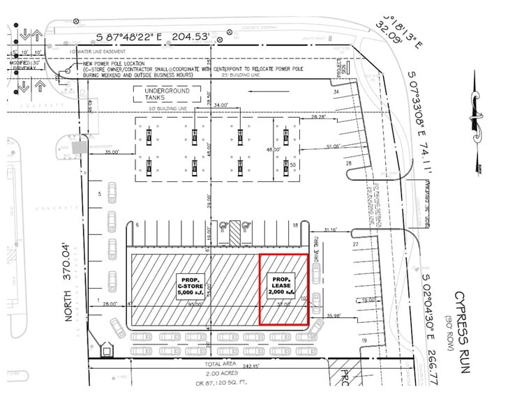 18247 Katy fwy, Houston, TX à louer - Plan de site - Image 2 de 3