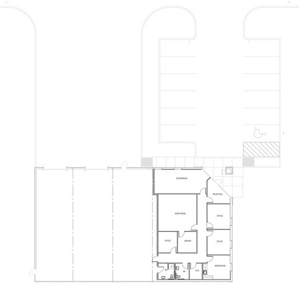 17675 Telge Rd, Cypress, TX à louer - Plan d’étage - Image 2 de 4