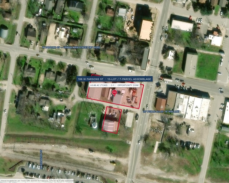 106 Parsons st, Manor, TX à vendre - Photo du bâtiment - Image 2 de 9