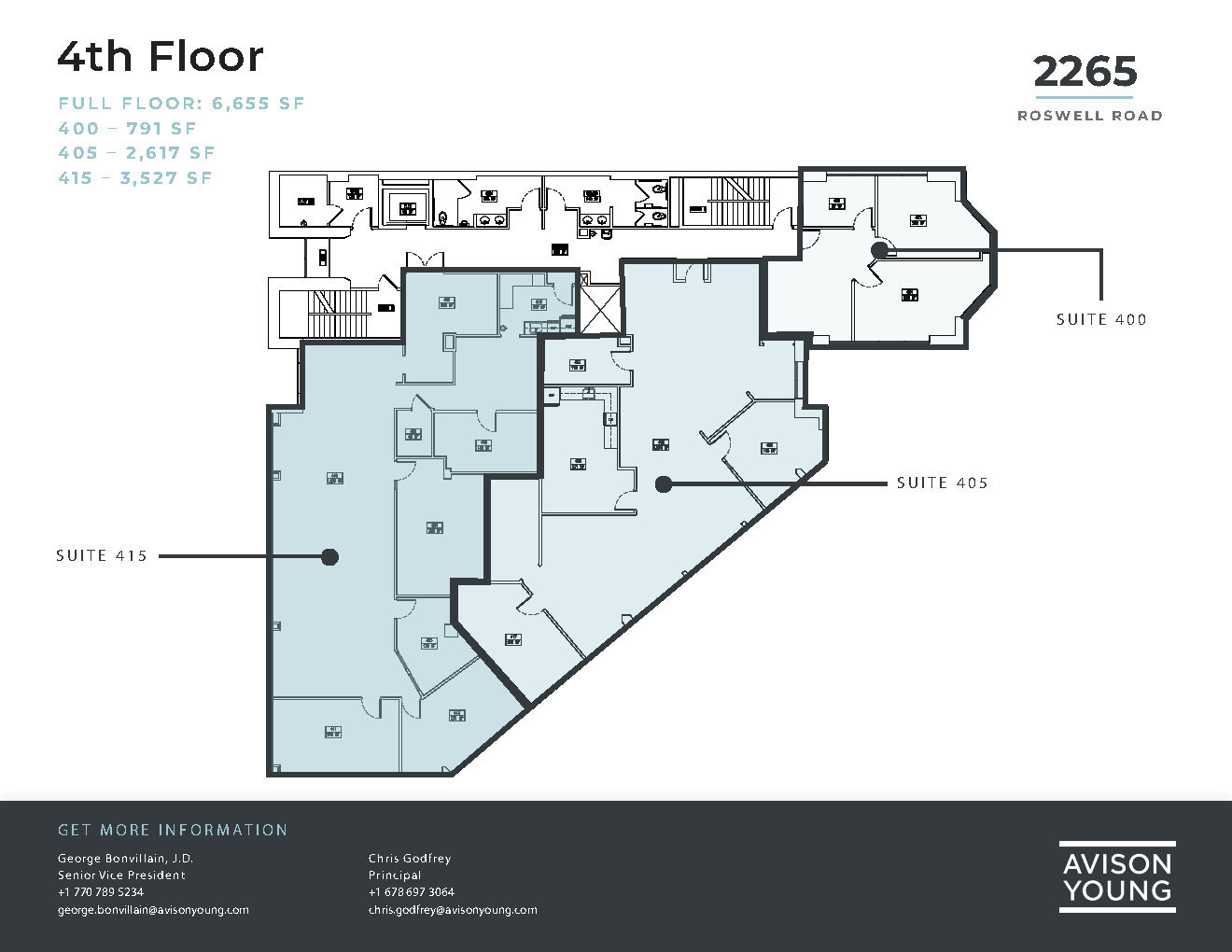 2265 Roswell Rd, Marietta, GA for lease Floor Plan- Image 1 of 6