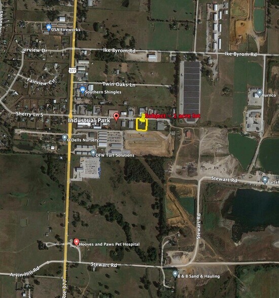 14566 Industrial Park, Aubrey, TX à vendre - Aérien - Image 2 de 19