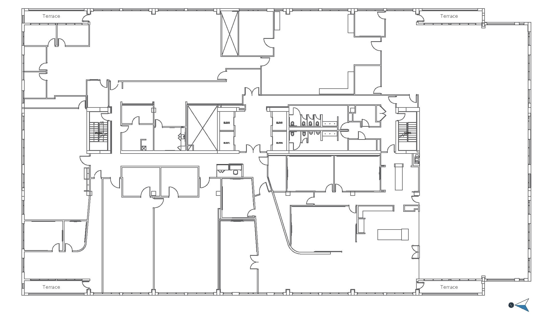 1001-1011 Western Ave, Seattle, WA à louer Plan d’étage- Image 1 de 1