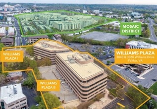 3060 Williams Dr, Fairfax, VA - AERIAL  map view