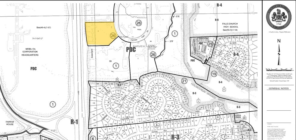 3130 Fairview Park Dr, Falls Church, VA for lease - Plat Map - Image 2 of 17