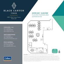 10851 N Black Canyon Hwy, Phoenix, AZ à louer Plan d’étage- Image 1 de 1