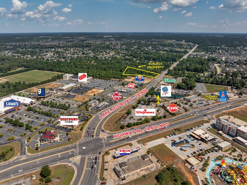 Lake Joy Rd, Warner Robins, GA for sale - Aerial - Image 1 of 3