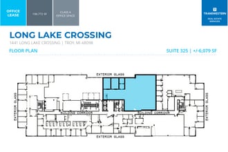 1441 W Long Lake Rd, Troy, MI à louer Plan d’étage- Image 1 de 1