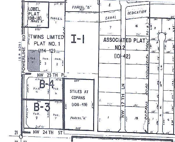 2500 N Powerline Rd, Pompano Beach, FL à louer - Plan cadastral - Image 3 de 11