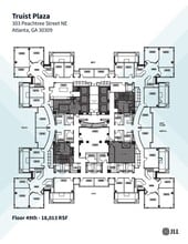 303 Peachtree St Ne, Atlanta, GA for lease Floor Plan- Image 1 of 1