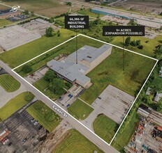 2100 Cedar St, Fremont, OH - AERIAL  map view