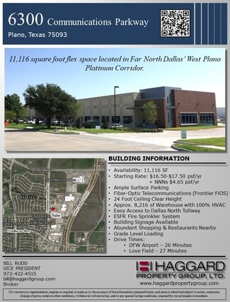 More details for 6300 Communications Pky, Plano, TX - Flex for Lease