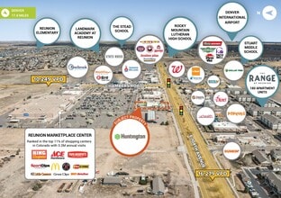 15101 E 104th Ave, Commerce City, CO - Aerial map view