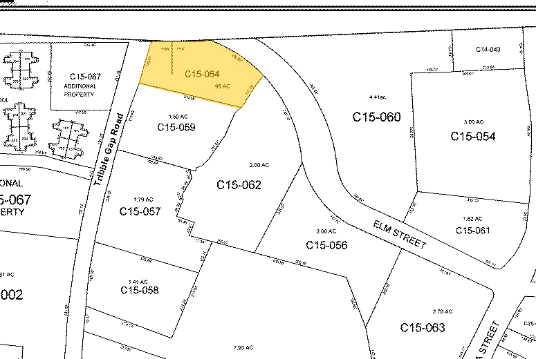 230 Elm St, Cumming, GA à louer - Plan cadastral - Image 2 de 17