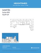427 W 20th St, Houston, TX à louer Plan d’étage- Image 1 de 1