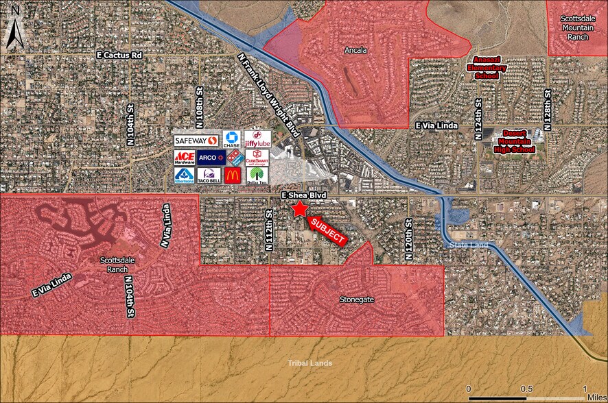 11355 Shea Boulevard, Scottsdale, AZ à vendre - Aérien - Image 2 de 6