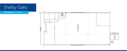 1682 Shelby Oaks Dr N, Memphis, TN for lease Floor Plan- Image 1 of 1