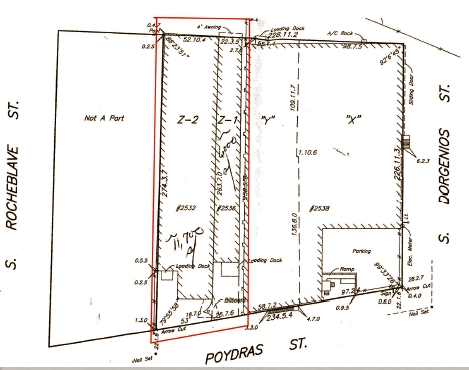 2532 Poydras St, New Orleans, LA à vendre - Plan cadastral - Image 3 de 3