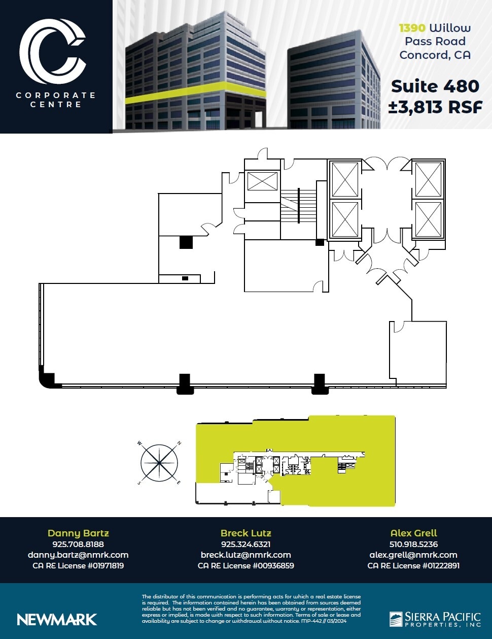 1390 Willow Pass Rd, Concord, CA for lease Floor Plan- Image 1 of 1