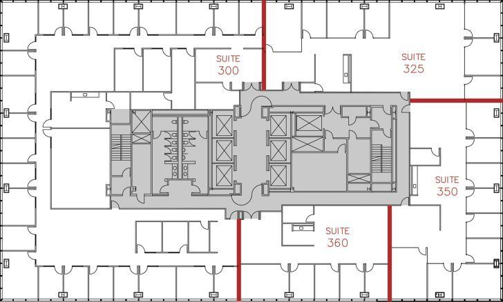 4655 Executive Dr, San Diego, CA à louer Plan d’étage- Image 1 de 1