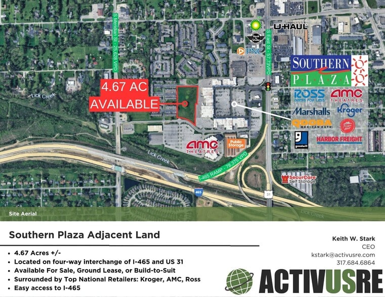 Southern Plaza, Indianapolis, IN for sale - Aerial - Image 1 of 1