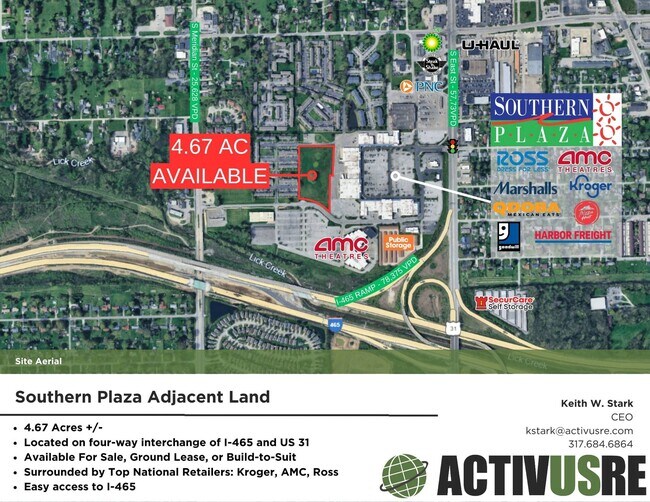 More details for Southern Plaza, Indianapolis, IN - Land for Sale