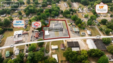 551 Elm St, Martin, TN - AERIAL map view - Image1