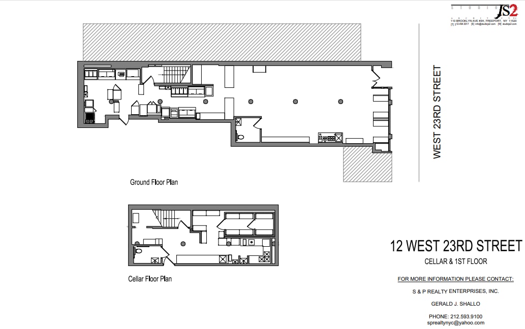 12 W 23rd St, New York, NY for lease Floor Plan- Image 1 of 1