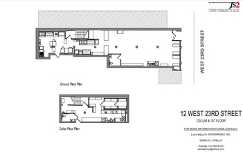 12 W 23rd St, New York, NY for lease Floor Plan- Image 1 of 1