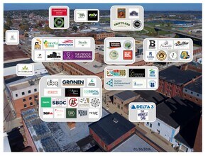 1000 Jackson St, Dubuque, IA - Aerial map view