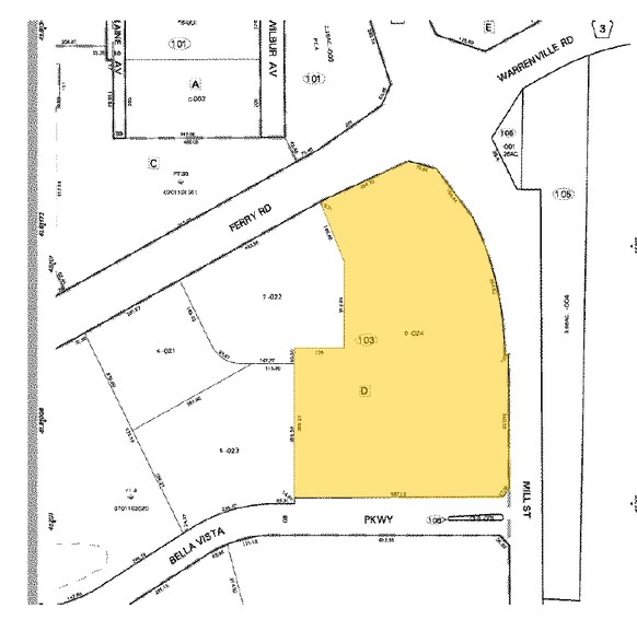 4200 Cantera Dr, Warrenville, IL à louer - Plan cadastral - Image 2 de 24