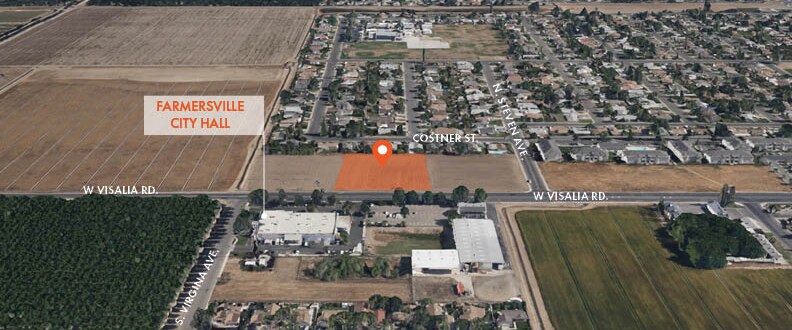 01 W Visalia Rd, Farmersville, CA for sale - Aerial - Image 1 of 3